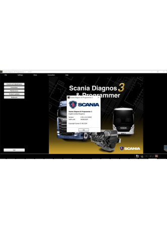 2024.03 newest version Scania SDP3 v 2.59.1 Diagnostic & Programmer program